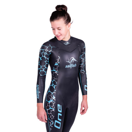 Sailfish Women's One 8 - Combinaison Femme Triathlon Néoprène | Les4Nages Sailfish Women's One 8 - Combinaison Femme Triathlon Néoprène | Les4Nages