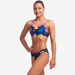 Maillot FUNKITA Fille (8-14ans) Schwimma Stinga Racerback 2 pieces - Maillot Natation Fille 2 pieces