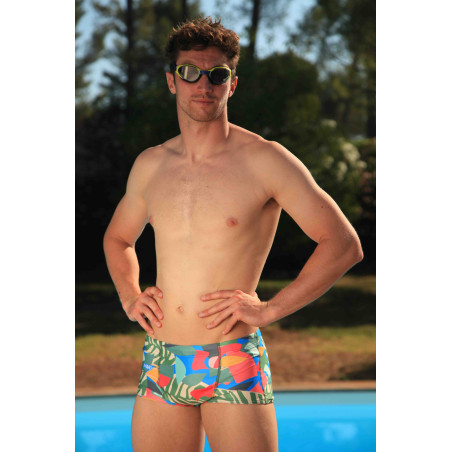 Mako Collage - Boxer Natation Homme | Les4Nages Mako Collage - Boxer Natation Homme | Les4Nages
