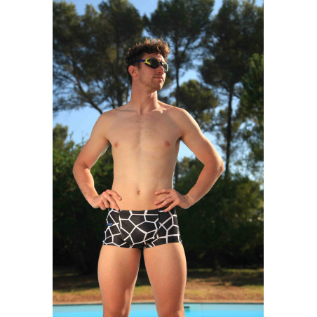 Mako Girafe - Boxer Natation Homme | Les4Nages Mako Girafe - Boxer Natation Homme | Les4Nages