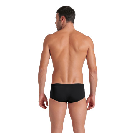 Arena Men's Team SOLID Low Waist Short Black White - Boxer Natation Homme | Les4Nages