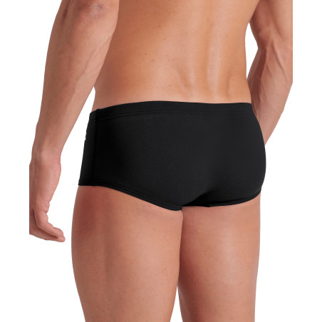 Arena Men's Team SOLID Low Waist Short Black White - Boxer Natation Homme | Les4Nages