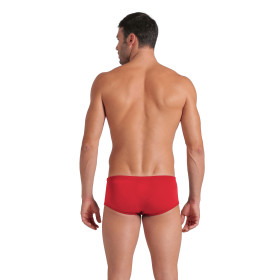 Arena Men's Team SOLID Low Waist Short Red White - Boxer Natation Homme
