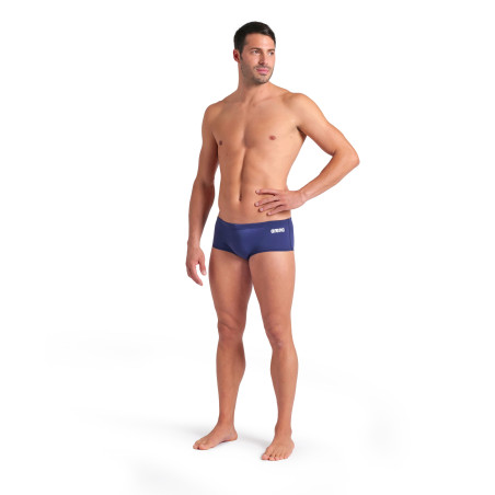 Arena Men's Team SOLID Low Waist Short Navy White - Boxer Natation Homme | Les4Nages