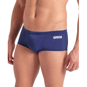 Arena Men's Team SOLID Low Waist Short Navy White - Boxer Natation Homme 