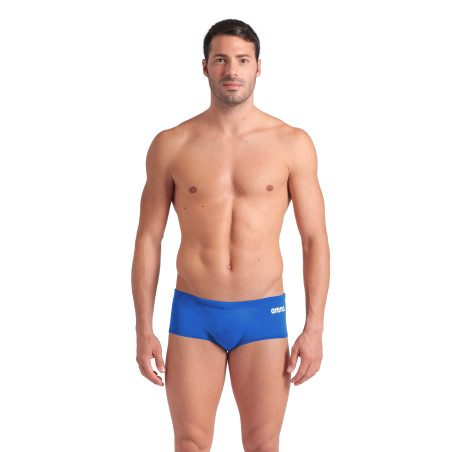 Arena Men's Team SOLID Low Waist Short Royal White - Boxer Natation Homme | Les4Nages