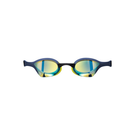 ARENA Cobra Ultra Swipe Mirror - Aqua Shark - Lunettes Natation Bleu Verres Argent | Les4Nages