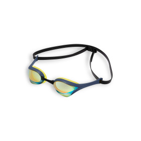 ARENA Cobra Ultra Swipe Mirror - Aqua Shark - Lunettes Natation Bleu Verres Argent