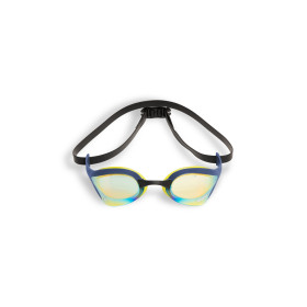ARENA Cobra Ultra Swipe Mirror - Aqua Shark - Lunettes Natation Bleu Verres Argent