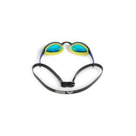ARENA Cobra Ultra Swipe Mirror - Aqua Shark - Lunettes Natation Bleu Verres Argent