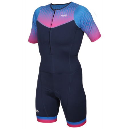 MAKO Team Set-In Labyrinth - Trifonction Femme Triathlon Manches Courtes | Les4Nages MAKO Team Set-In Labyrinth - Trifonction Femme Triathlon Manches Courtes | Les4Nages