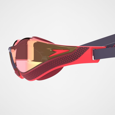 Speedo Fastskin PURE FOCUS Mirror Black Red - Lunettes Natation | Les4Nages