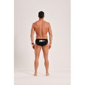 ZEROD Black / Anthracite - Maillot Slip de bain Natation Homme