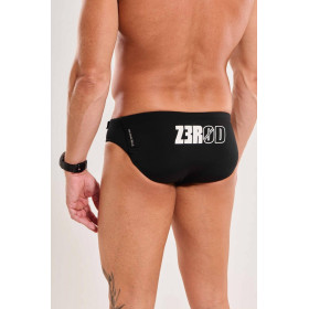 ZEROD Black / Anthracite - Maillot Slip de bain Natation Homme