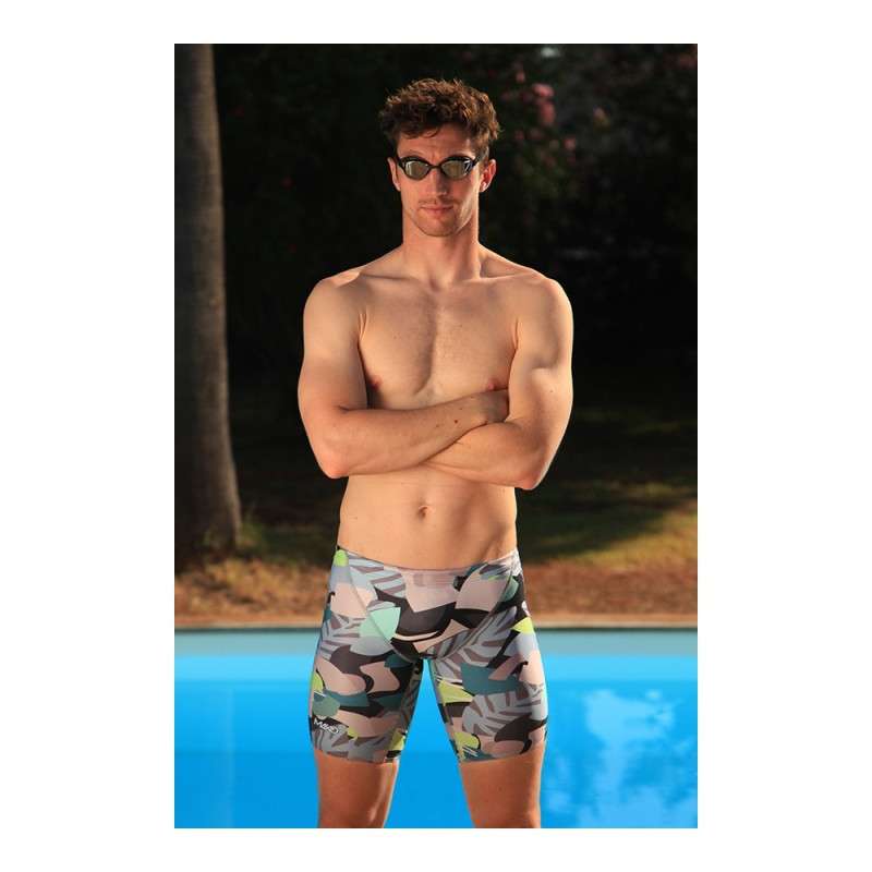 Jammer Mako COLLAGE CAMO - Jammer Natation Homme | Les4Nages