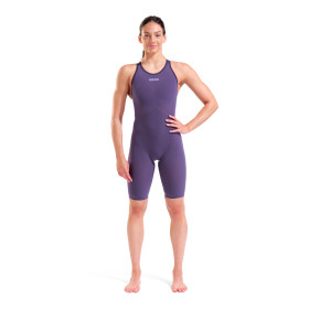 ARENA VELOCE Dos Ouvert (Open Back ) Powerskin Midnight Blue - Combinaison Natation Femme