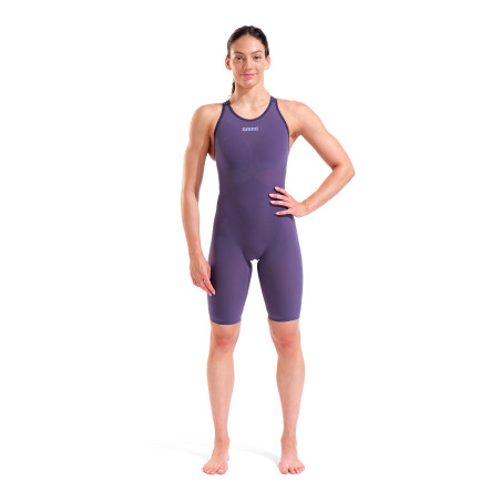 ARENA VELOCE Dos Ouvert (Open Back ) Powerskin Midnight Blue - Combinaison Natation Femme | Les4Nages