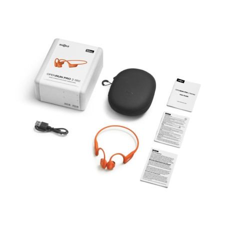 Casque Audio Bluetooth SHOKZ OPENRUN PRO 2 MINI Orange | Les4Nages