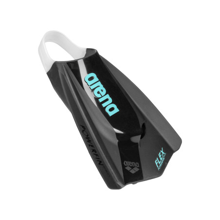 ARENA POWERFIN PRO II FLEX Black - Mini Palmes Natation & Piscine | Les4Nages