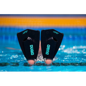 ARENA POWERFIN PRO II FLEX Black - Mini Palmes Natation & Piscine
