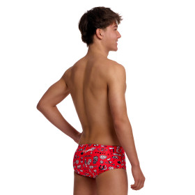 FUNKY TRUNKS (8-12ans) Scribbles Sidewinder Trunks - Boxer Natation Garçon