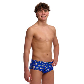 FUNKY TRUNKS (8-12ans) Scratchy Sidewinder Trunks - Boxer Natation Garçon