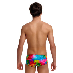 FUNKY TRUNKS (8-12ans) Falling Colours Sidewinder Trunks - Boxer Natation Garçon