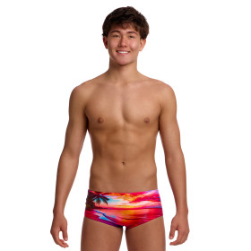 FUNKY TRUNKS (8-12ans) Touch Of Paradise Sidewinder Trunks - Boxer Natation Garçon