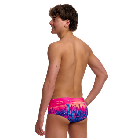 FUNKY TRUNKS (8-12ans) Skyline Drive Sidewinder Trunks - Boxer Natation Garçon | Les4Nages FUNKY TRUNKS (8-12ans) Skyline Drive Sidewinder Trunks - Boxer Natation Garçon | Les4Nages
