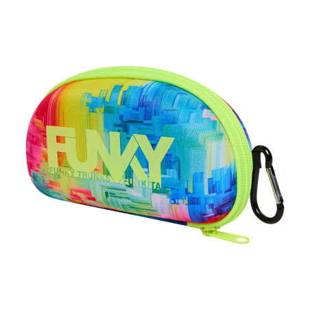 FUNKY Goggle Case - Falling Colours - Boitier pour lunettes natation | Les4Nages