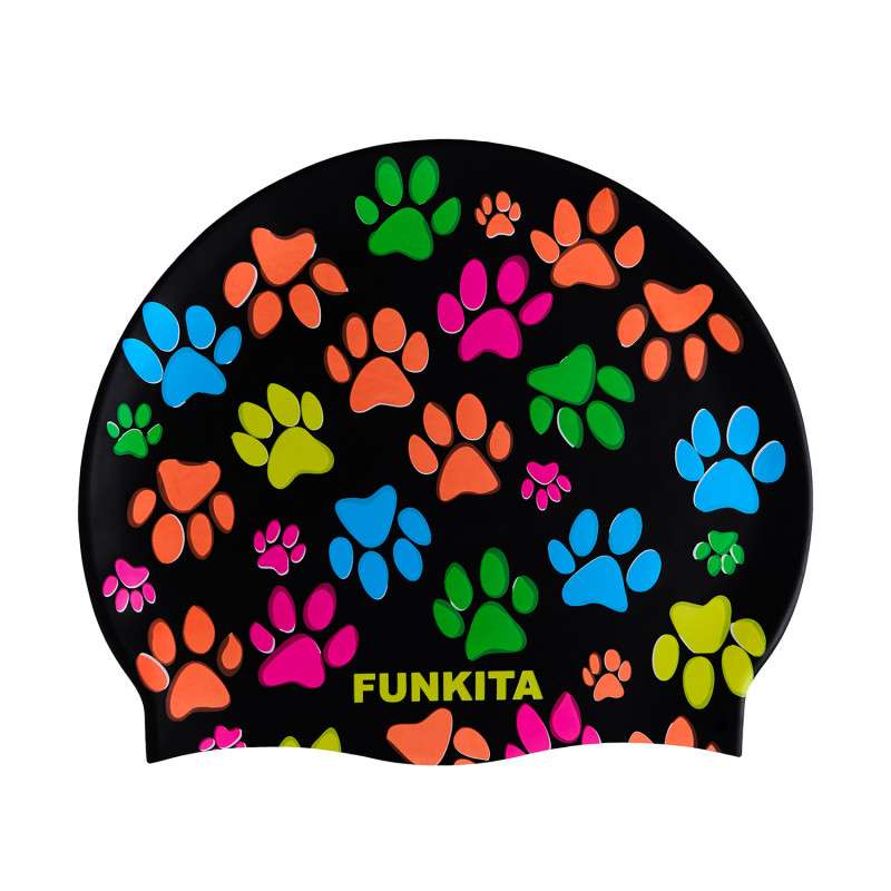 FUNKITA Pawsome - bonnet de bain fantaisie natation silicone | Les4Nages