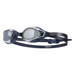 TYR Stealth X Race Smoke Navy - Lunettes Natation