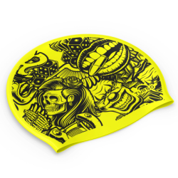 Turbo Silicone DEATH LUCKY - Bonnet Natation