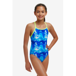 FUNKITA (6-14ans) Dive In Girl Diamond Back - Maillot Fille 1 piece