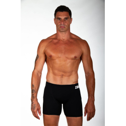 ZEROD BOXER Black Anthracite - Aquashort boxer Natation Homme